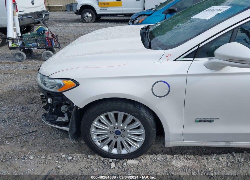2016 FORD FUSION ENERGI VIN: 3FA6P0PU1GR325884