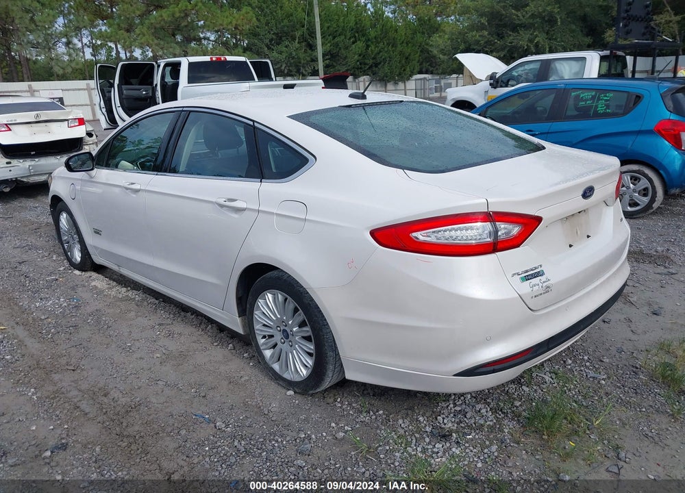2016 FORD FUSION ENERGI VIN: 3FA6P0PU1GR325884
