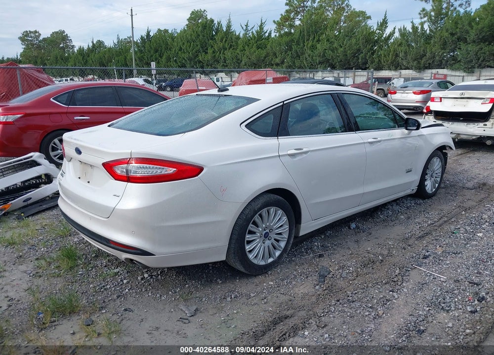 2016 FORD FUSION ENERGI VIN: 3FA6P0PU1GR325884