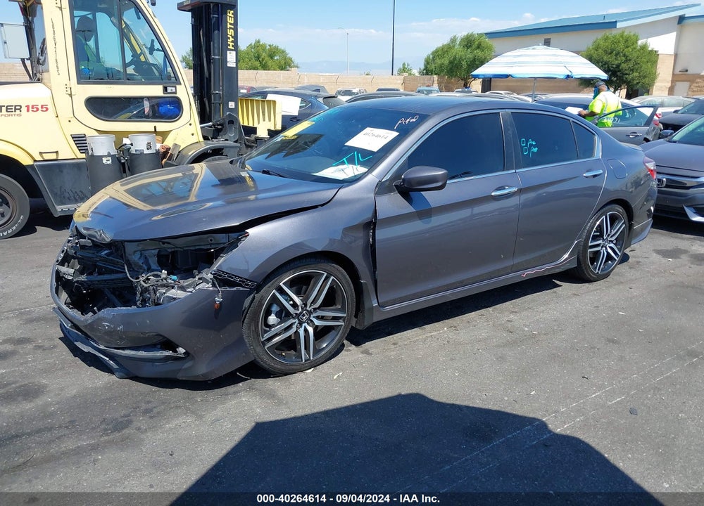 2017 HONDA ACCORD SPORT SE VIN: 1HGCR2F13HA120073