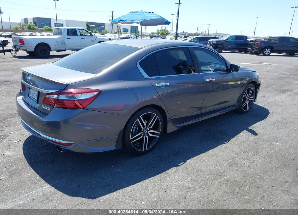 2017 HONDA ACCORD SPORT SE VIN: 1HGCR2F13HA120073