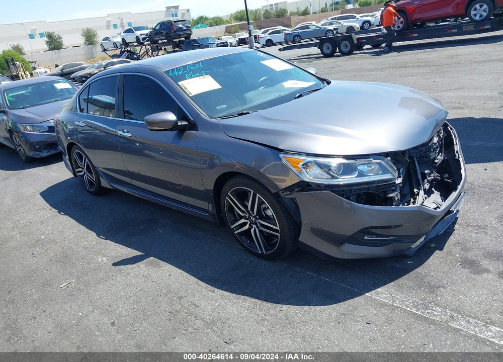 2017 HONDA ACCORD SPORT SE VIN: 1HGCR2F13HA120073