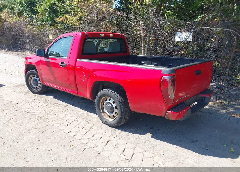 2011 CHEVROLET COLORADO WORK TRUCK VIN: 1GCCSBF99B8135300