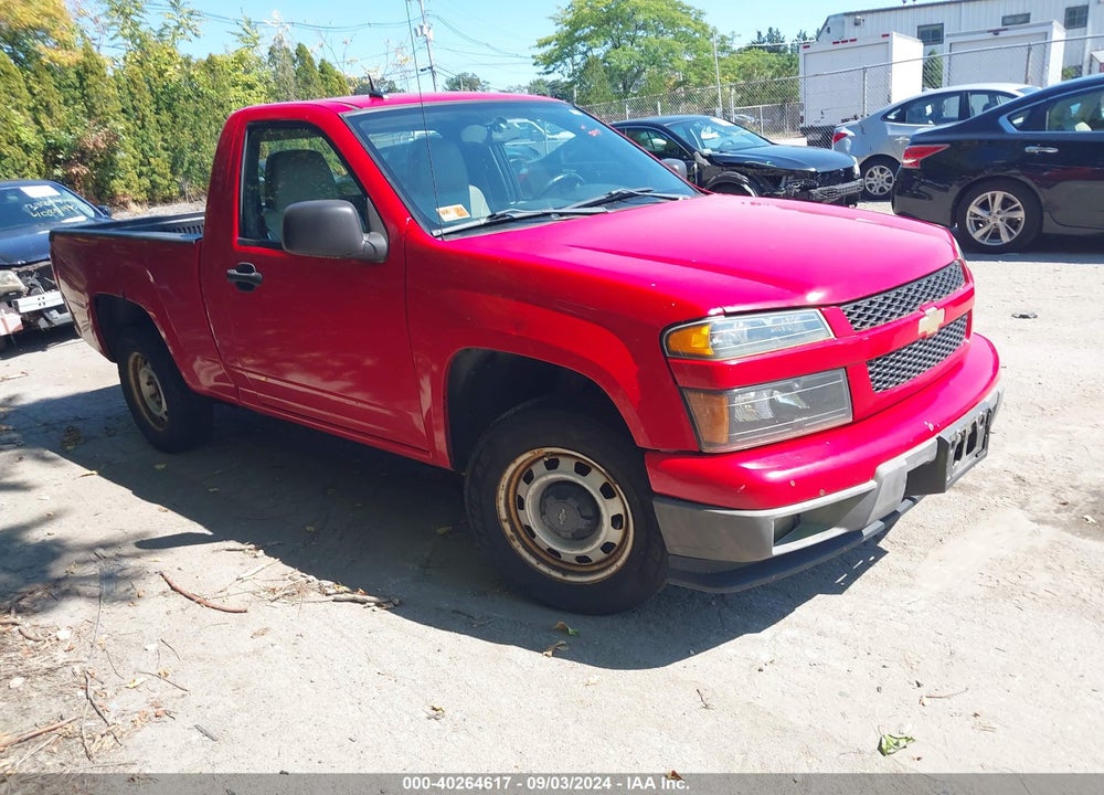 2011 CHEVROLET COLORADO WORK TRUCK VIN: 1GCCSBF99B8135300