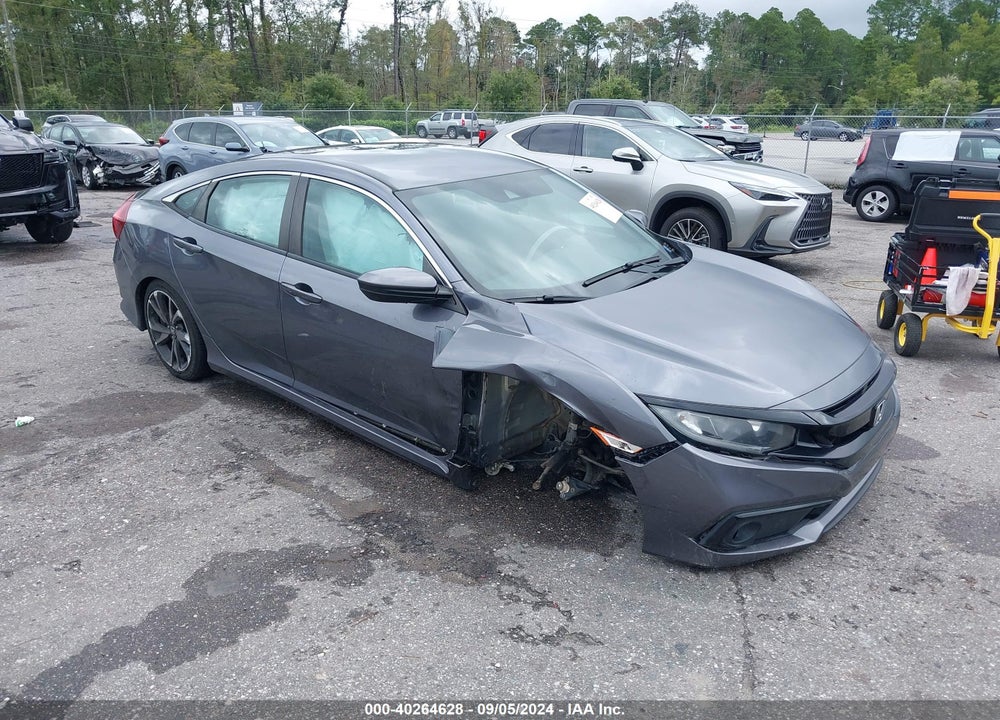 2020 HONDA CIVIC SPORT VIN: 2HGFC2F81LH513253