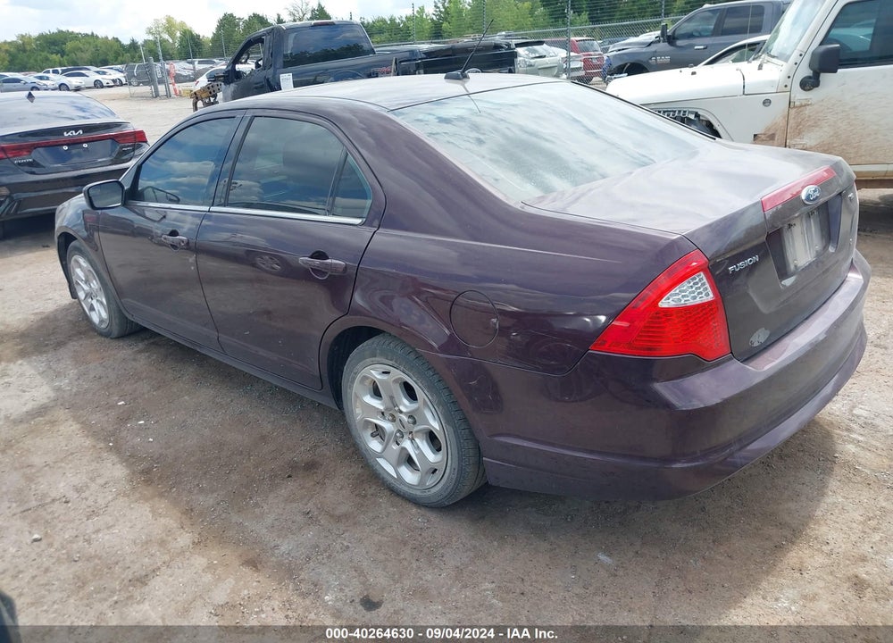 2011 FORD FUSION SE VIN: 3FAHP0HA5BR220934