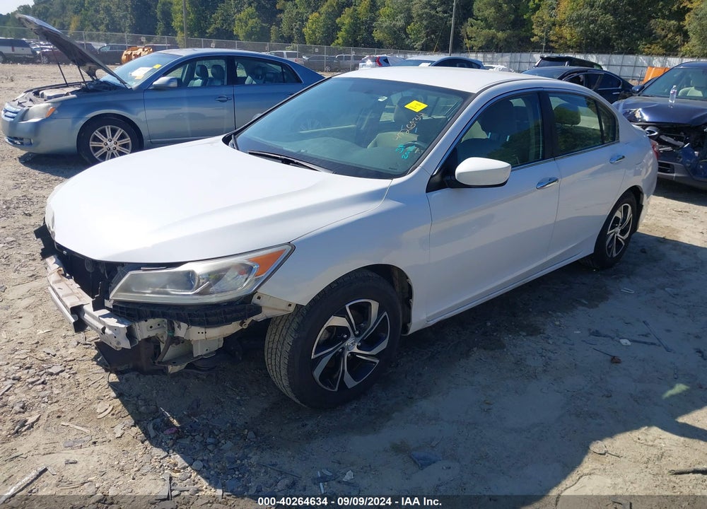 2016 HONDA ACCORD LX VIN: 1HGCR2F36GA047779