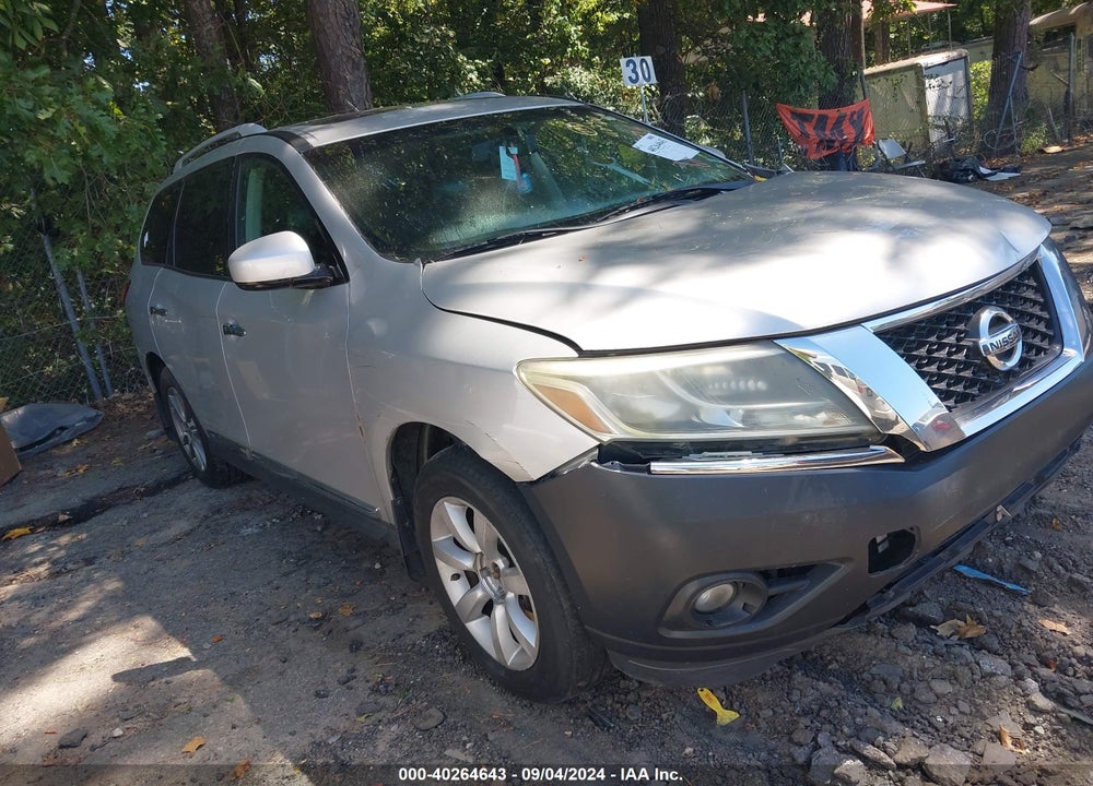 2014 NISSAN PATHFINDER SL VIN: 5N1AR2MN9EC684124