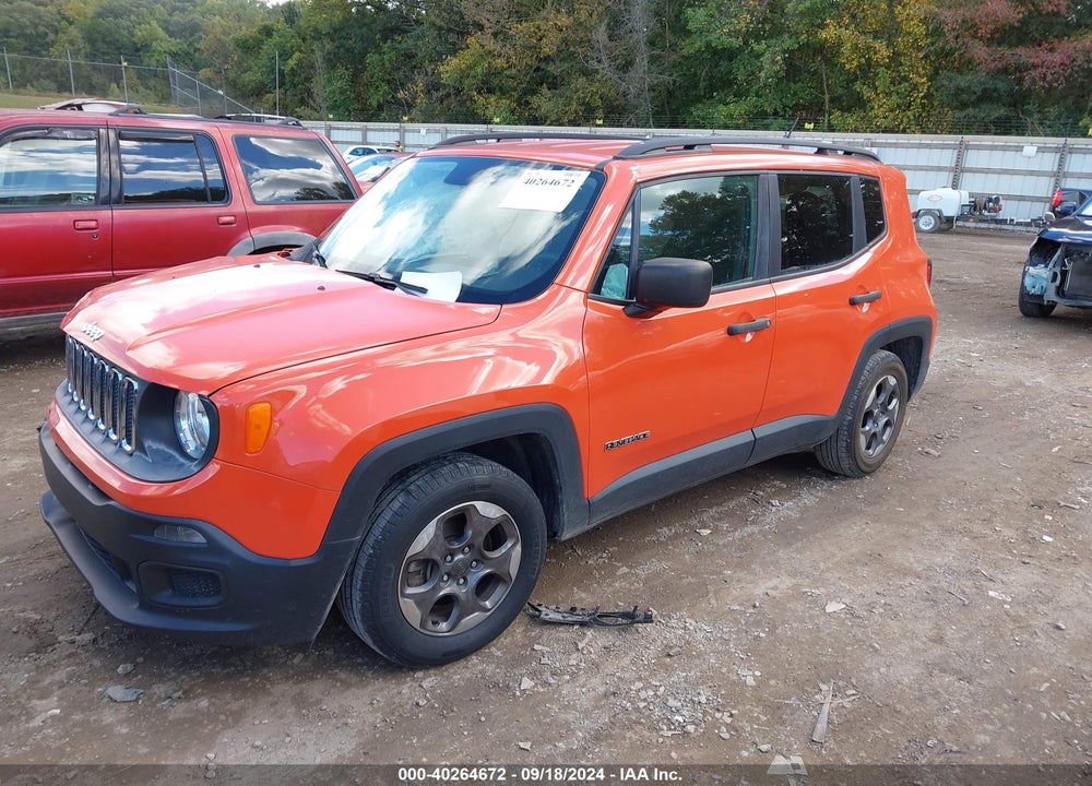 2017 JEEP RENEGADE SPORT FWD VIN: ZACCJAAB5HPF18868