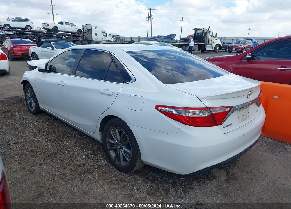 2016 TOYOTA CAMRY SE VIN: 4T1BF1FK2GU263384