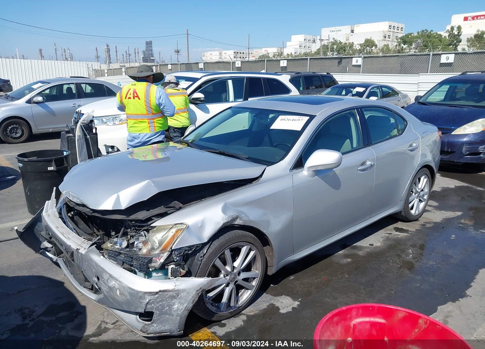 2007 LEXUS IS 250 VIN: JTHBK262772026535