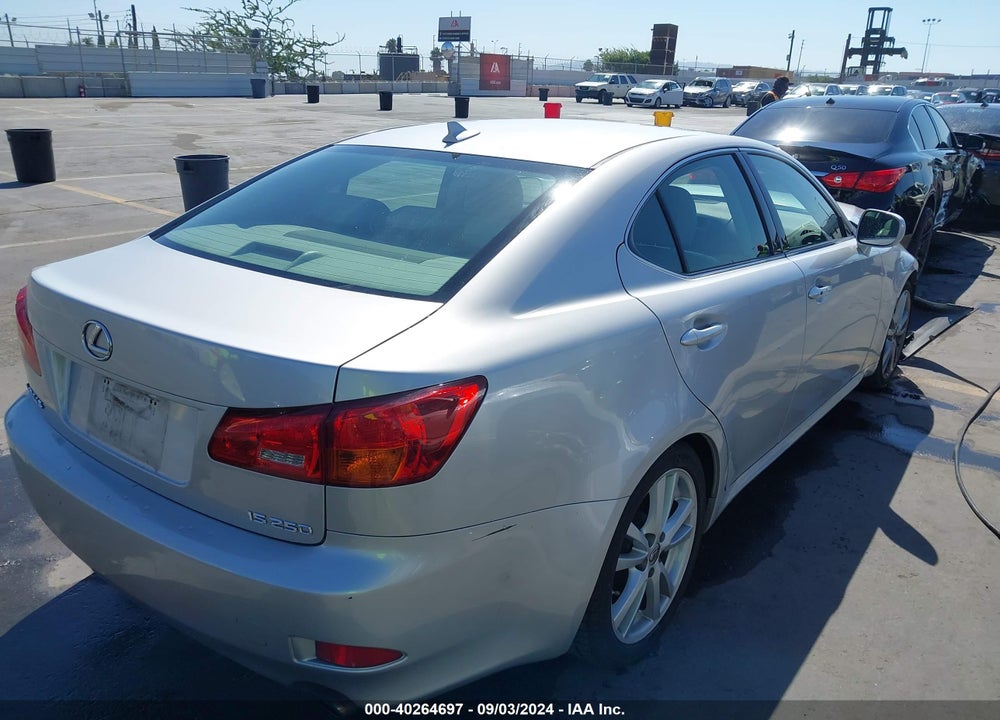 2007 LEXUS IS 250 VIN: JTHBK262772026535