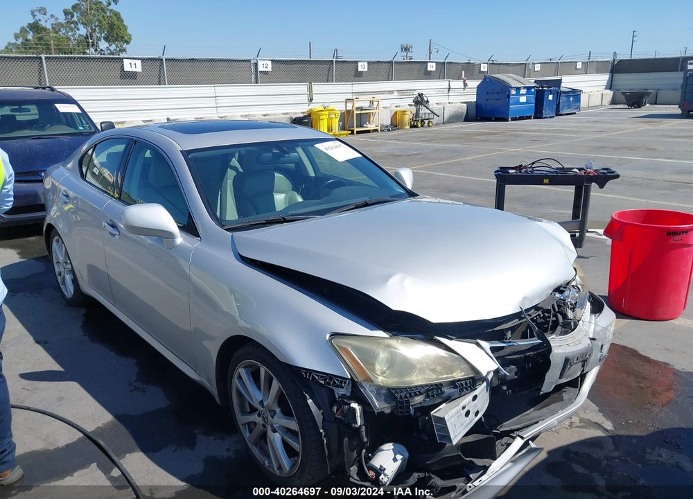 2007 LEXUS IS 250 VIN: JTHBK262772026535