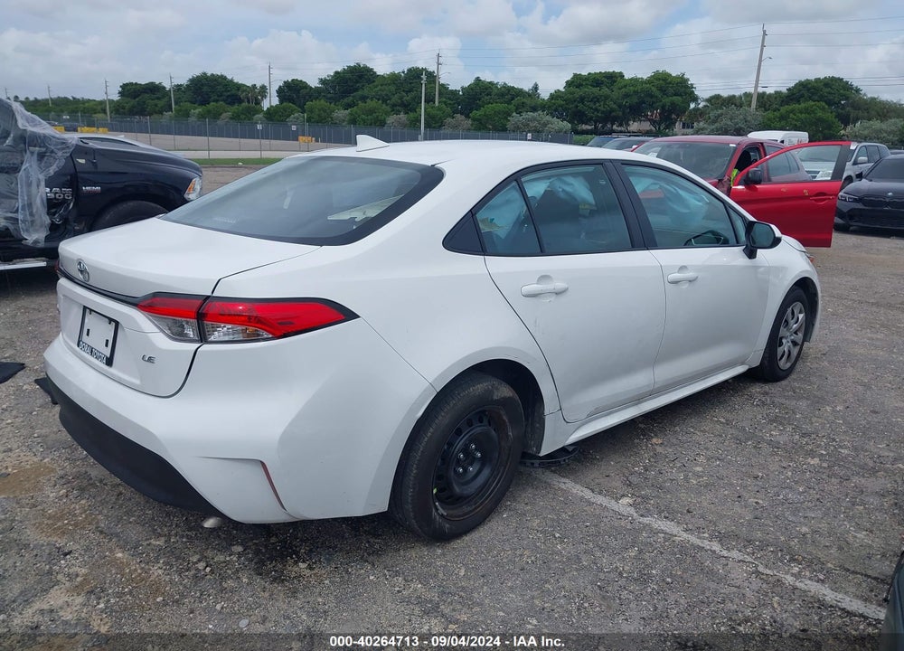 2024 TOYOTA COROLLA LE VIN: 5YFB4MDE3RP202358