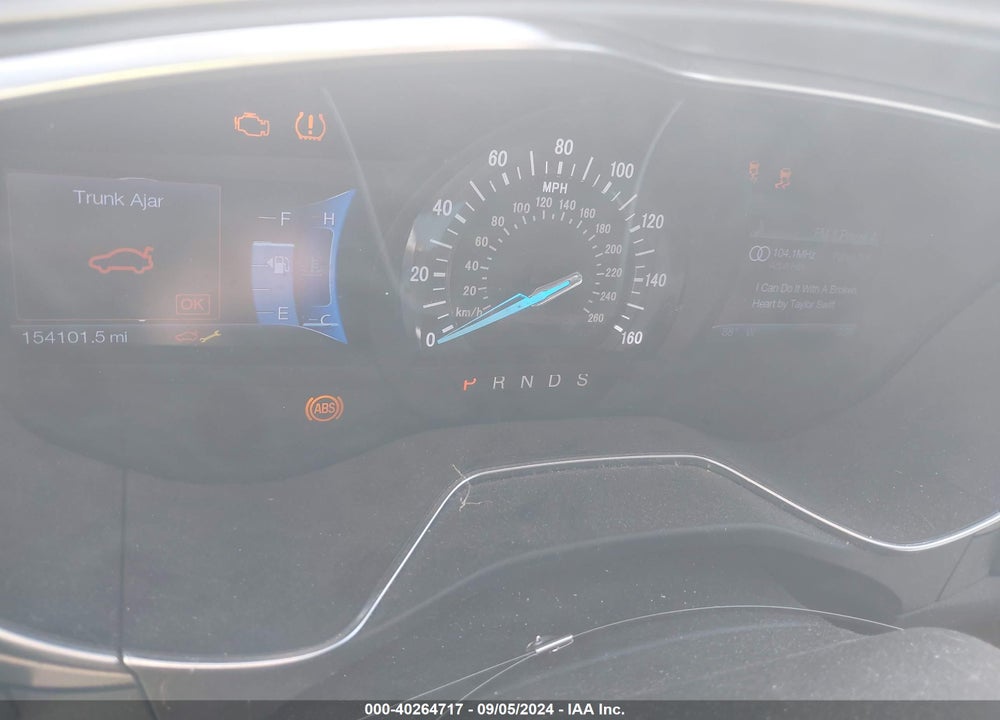 2013 FORD FUSION SE VIN: 3FA6P0T91DR251380