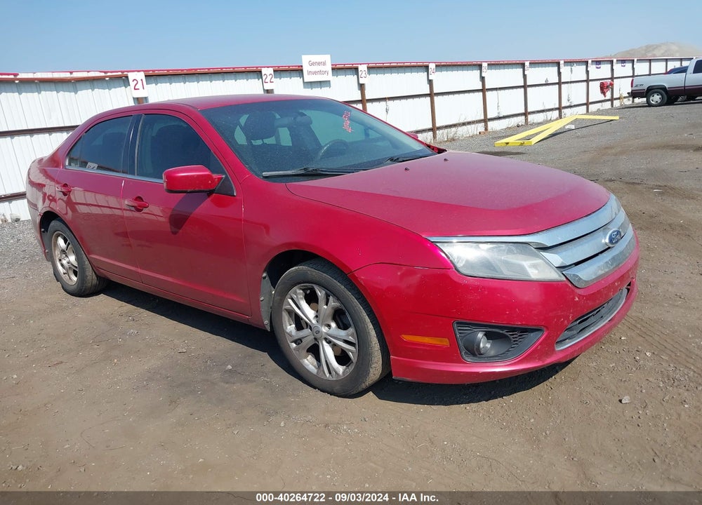 2012 FORD FUSION SE VIN: 3FAHP0HA7CR402796
