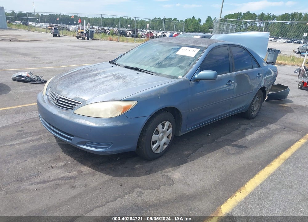 2002 TOYOTA CAMRY LE VIN: 4T1BE32KX2U539579
