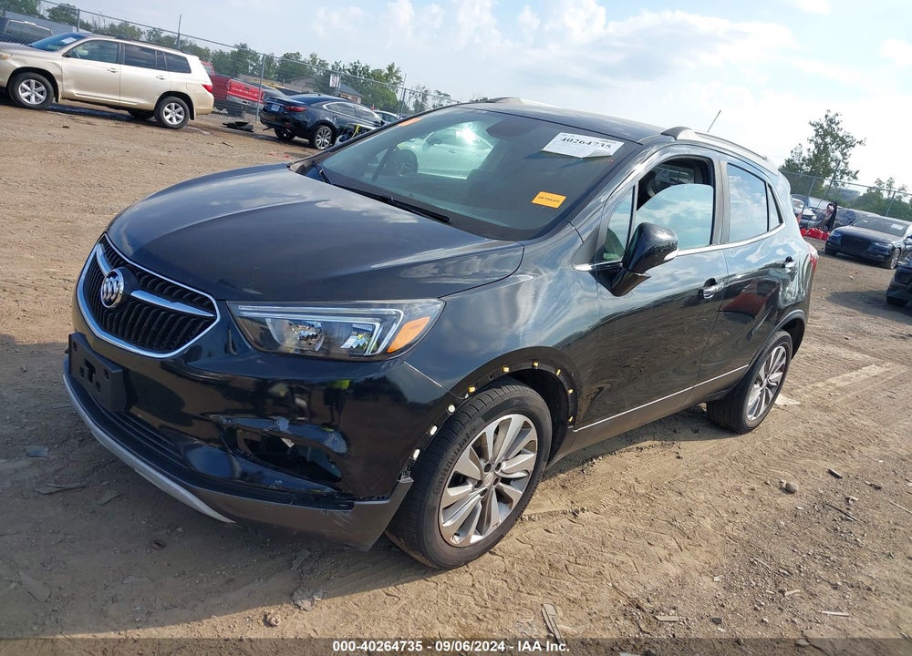 2017 BUICK ENCORE PREFERRED VIN: KL4CJASB9HB125166