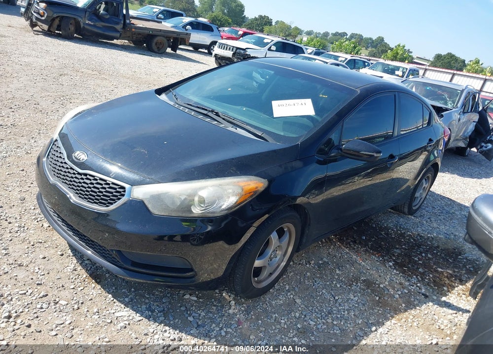 2014 KIA FORTE LX VIN: KNAFX4A61E5099886