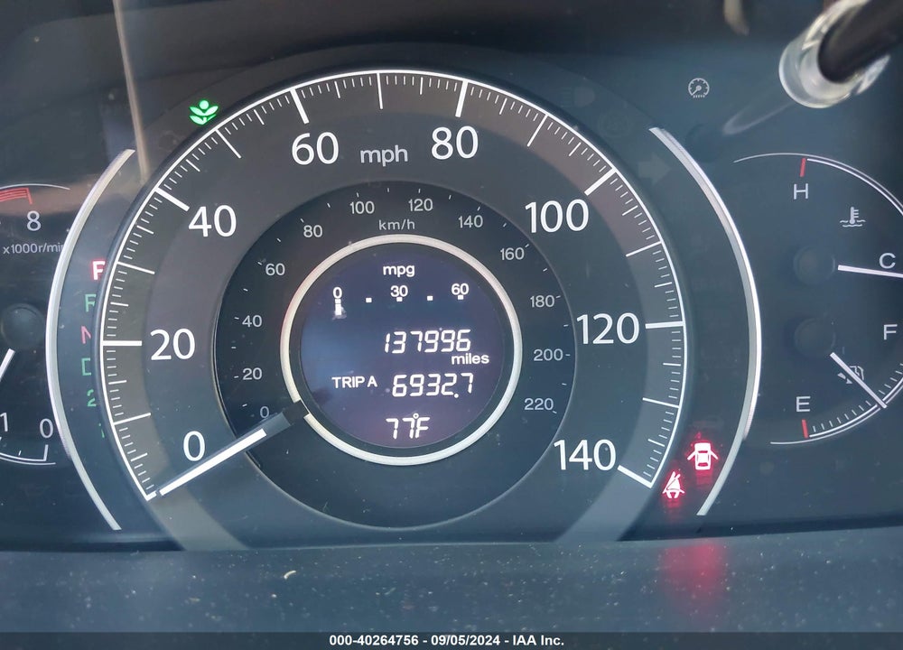 2013 HONDA CR-V EX VIN: 2HKRM3H59DH513656