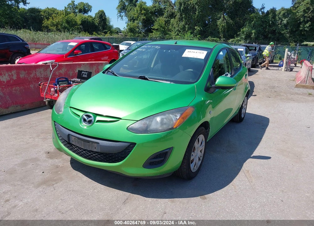 2012 MAZDA 2 SPORT VIN: JM1DE1KZ4C0140271