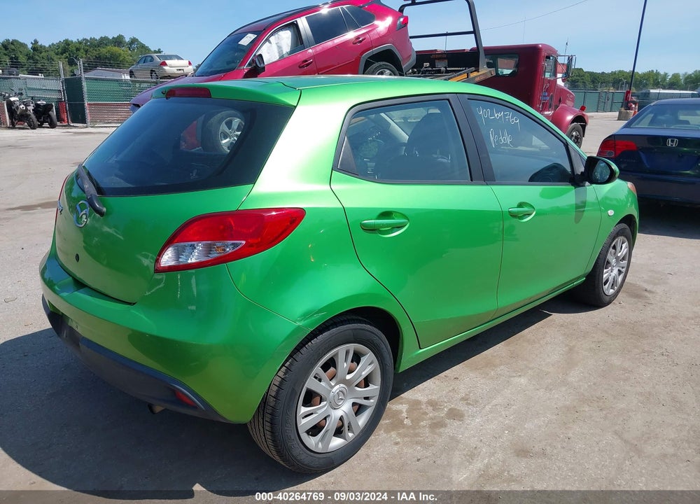 2012 MAZDA 2 SPORT VIN: JM1DE1KZ4C0140271