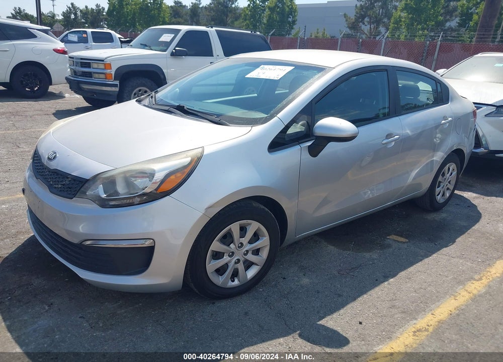 2016 KIA RIO LX VIN: KNADM4A33G6565806