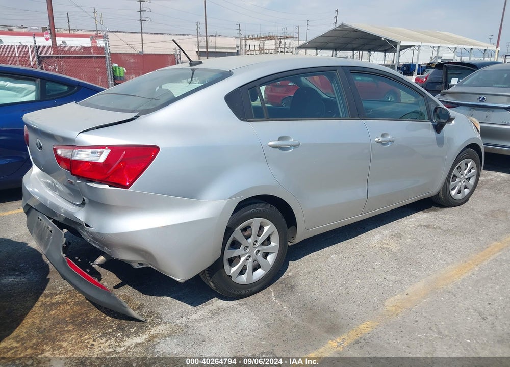 2016 KIA RIO LX VIN: KNADM4A33G6565806