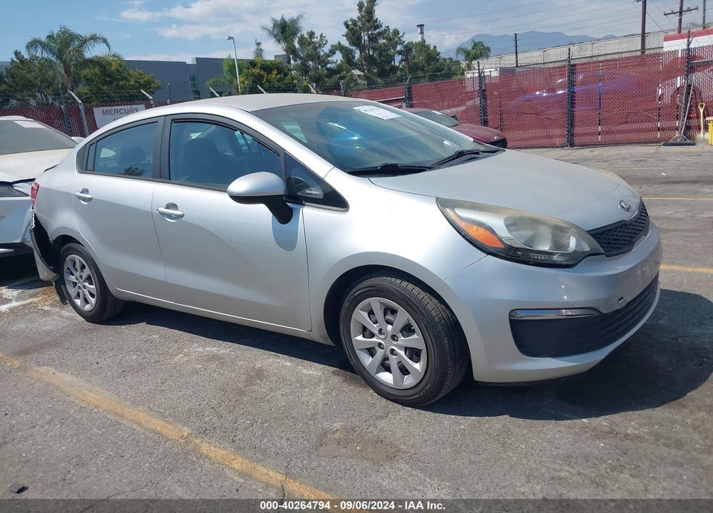 2016 KIA RIO LX VIN: KNADM4A33G6565806