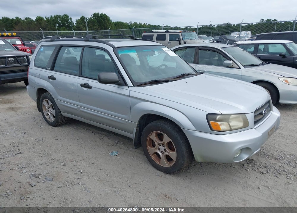 2003 SUBARU FORESTER VIN: JF1SG65603H748831