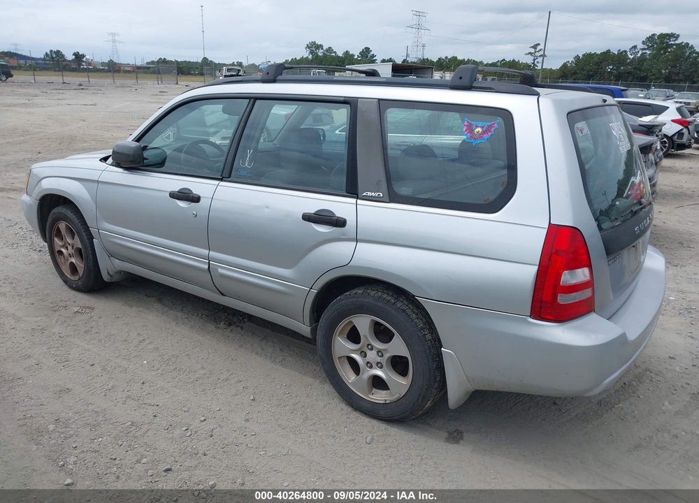 2003 SUBARU FORESTER VIN: JF1SG65603H748831