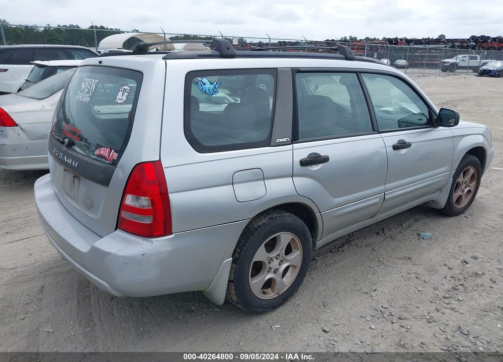 2003 SUBARU FORESTER VIN: JF1SG65603H748831