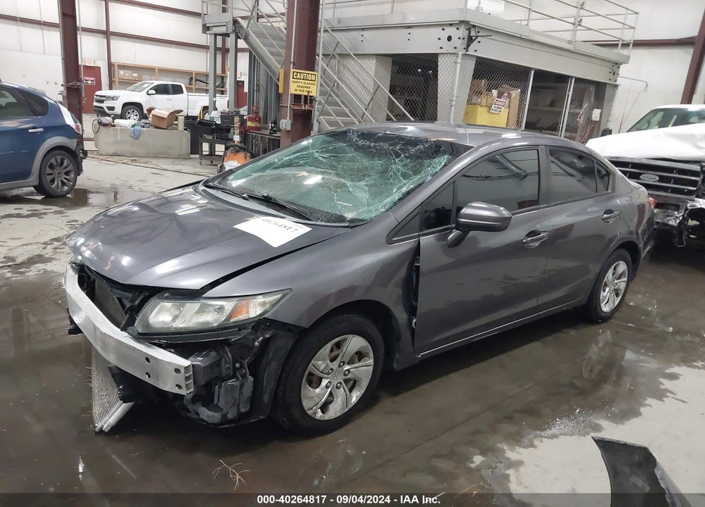2015 HONDA CIVIC LX VIN: 19XFB2F58FE286747