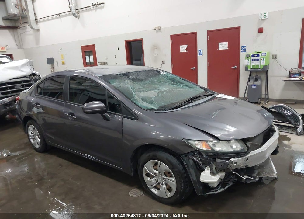 2015 HONDA CIVIC LX VIN: 19XFB2F58FE286747
