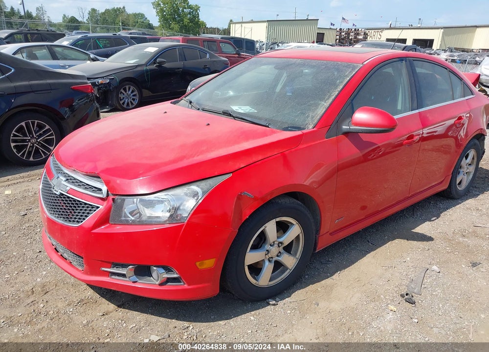 2014 CHEVROLET CRUZE 1LT AUTO VIN: 1G1PC5SB3E7307980