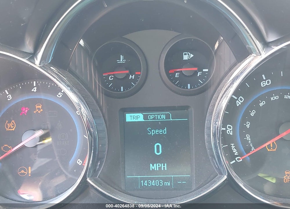 2014 CHEVROLET CRUZE 1LT AUTO VIN: 1G1PC5SB3E7307980