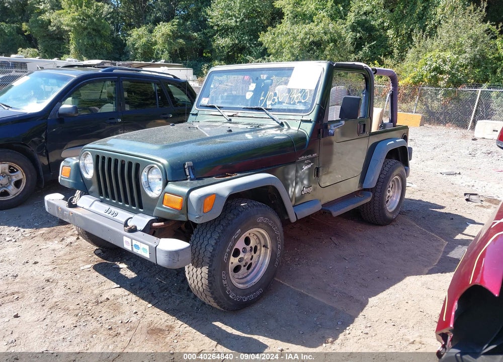 1997 JEEP WRANGLER SPORT VIN: 1J4FY19S2VP426648