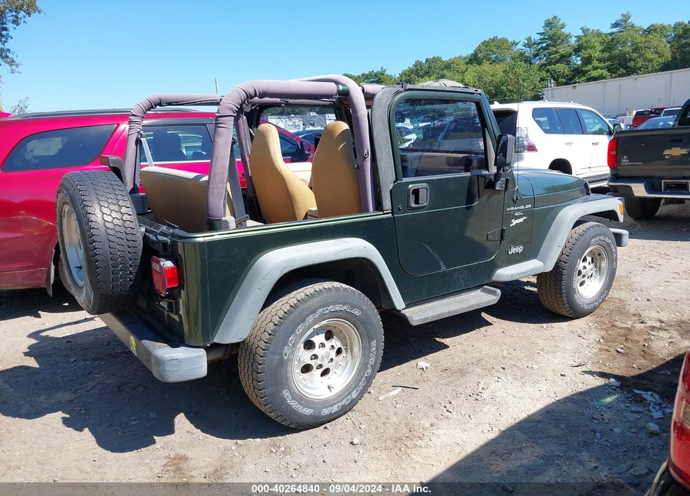 1997 JEEP WRANGLER SPORT VIN: 1J4FY19S2VP426648