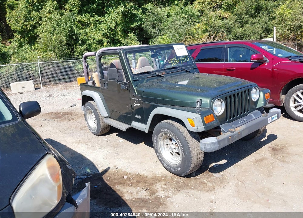 1997 JEEP WRANGLER SPORT VIN: 1J4FY19S2VP426648