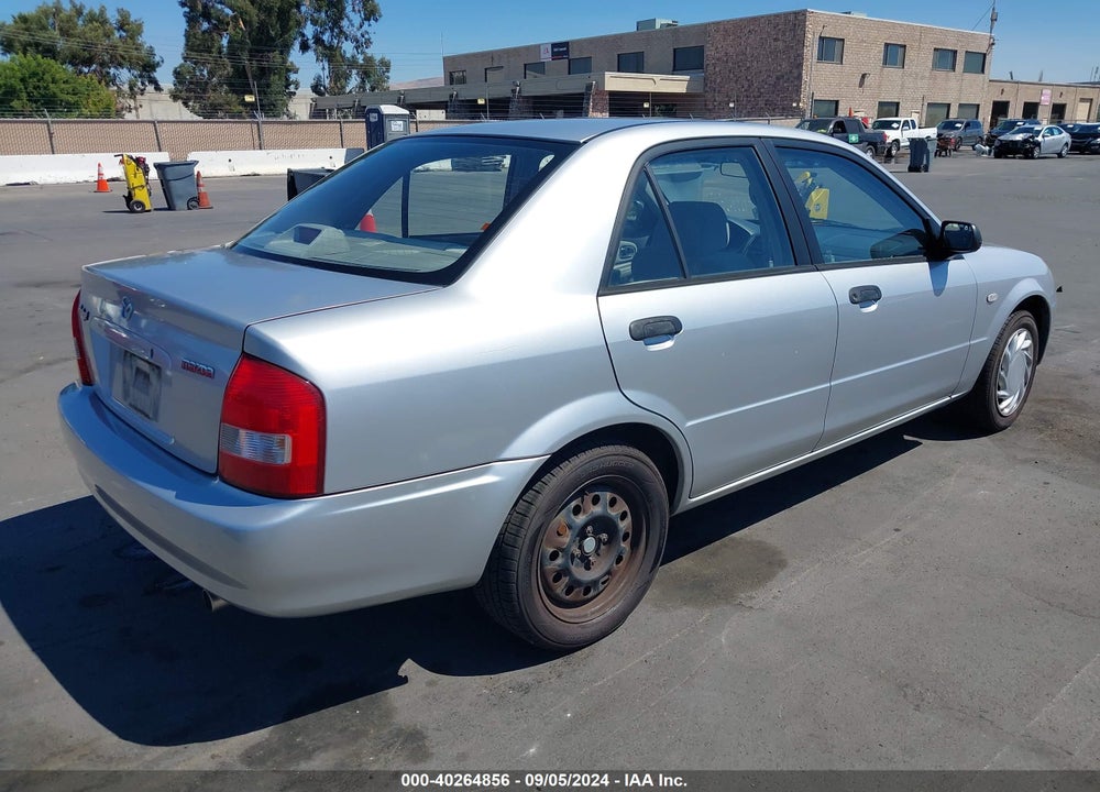 2003 MAZDA PROTEGE VIN: JM1BJ225530128555