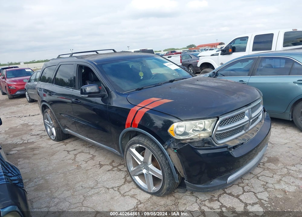 2012 DODGE DURANGO CREW VIN: 1C4RDHDG4CC241399