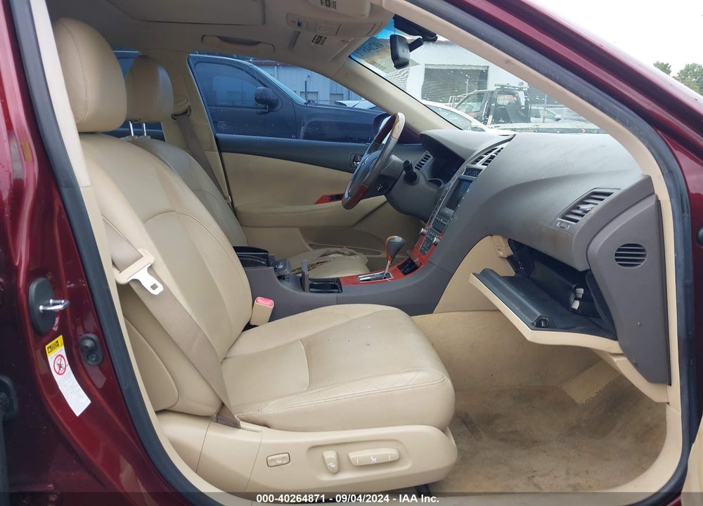 2007 LEXUS ES 350 VIN: JTHBJ46G372122852