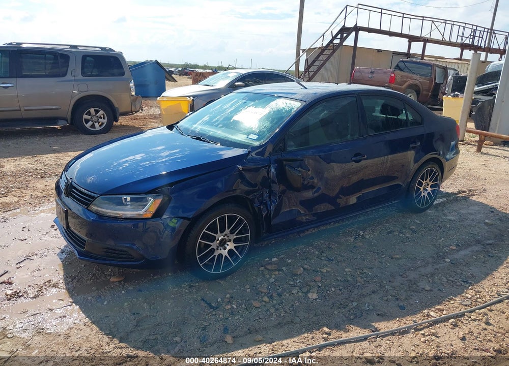 2014 VOLKSWAGEN JETTA 2.0L S VIN: 3VW2K7AJ2EM234760