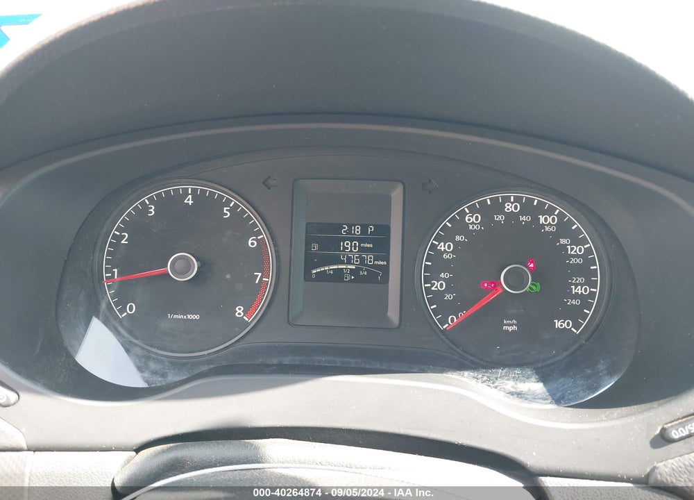 2014 VOLKSWAGEN JETTA 2.0L S VIN: 3VW2K7AJ2EM234760
