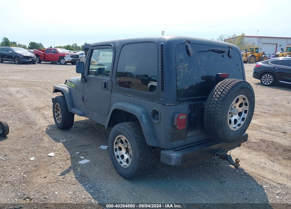 2000 JEEP WRANGLER SPORT VIN: 1J4FA49S2YP755232