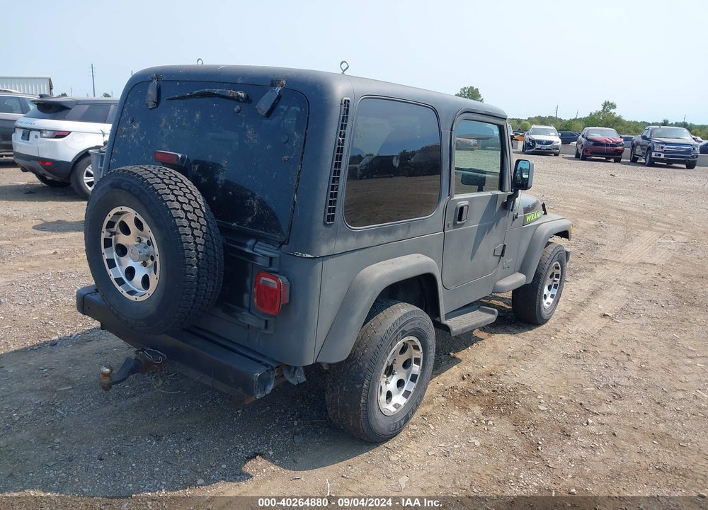 2000 JEEP WRANGLER SPORT VIN: 1J4FA49S2YP755232