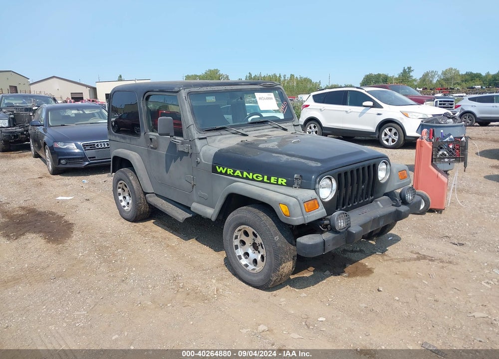 2000 JEEP WRANGLER SPORT VIN: 1J4FA49S2YP755232