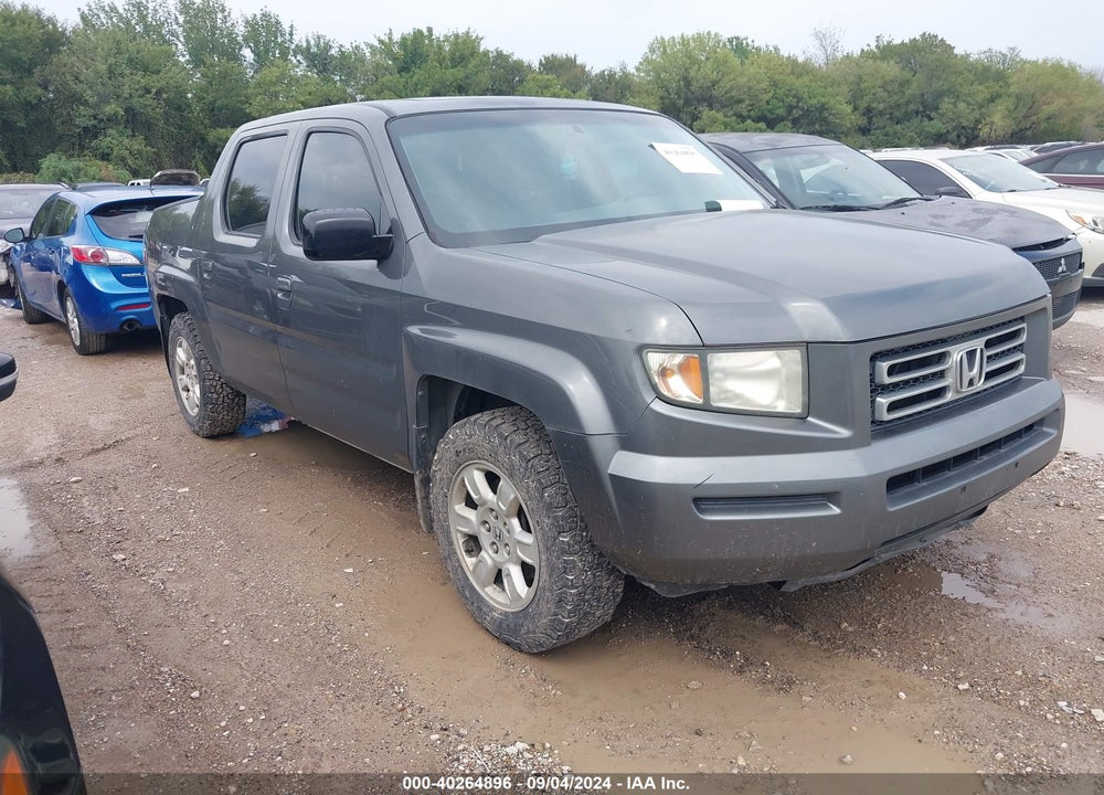 2007 HONDA RIDGELINE RTL VIN: 2HJYK16577H531767