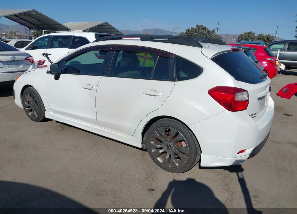 2013 SUBARU IMPREZA 2.0I SPORT PREMIUM VIN: JF1GPAL62D2898732