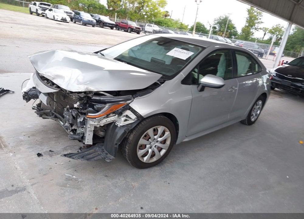 2020 TOYOTA COROLLA LE VIN: JTDEPRAE4LJ051922